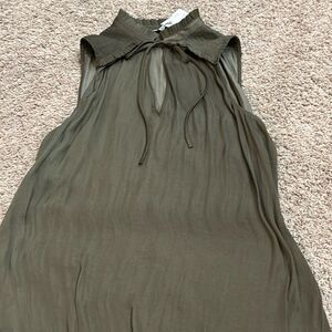 Naked Zebra halter top. Size L